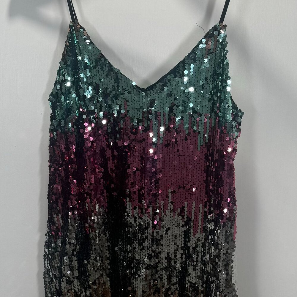 Women's Spaghetti Sparkly Dress